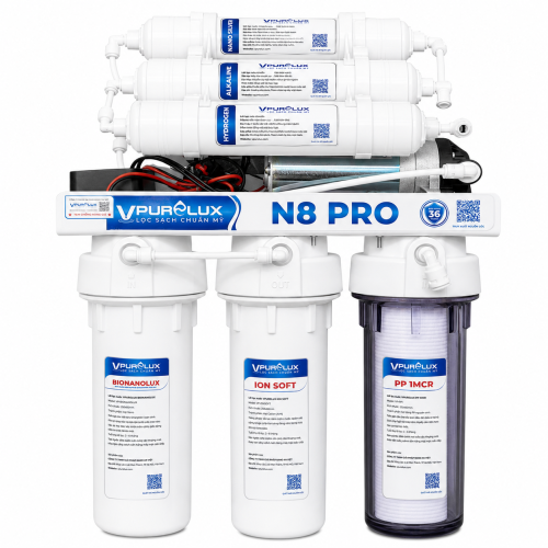 Máy lọc nước Nano N8 Pro Vpurelux