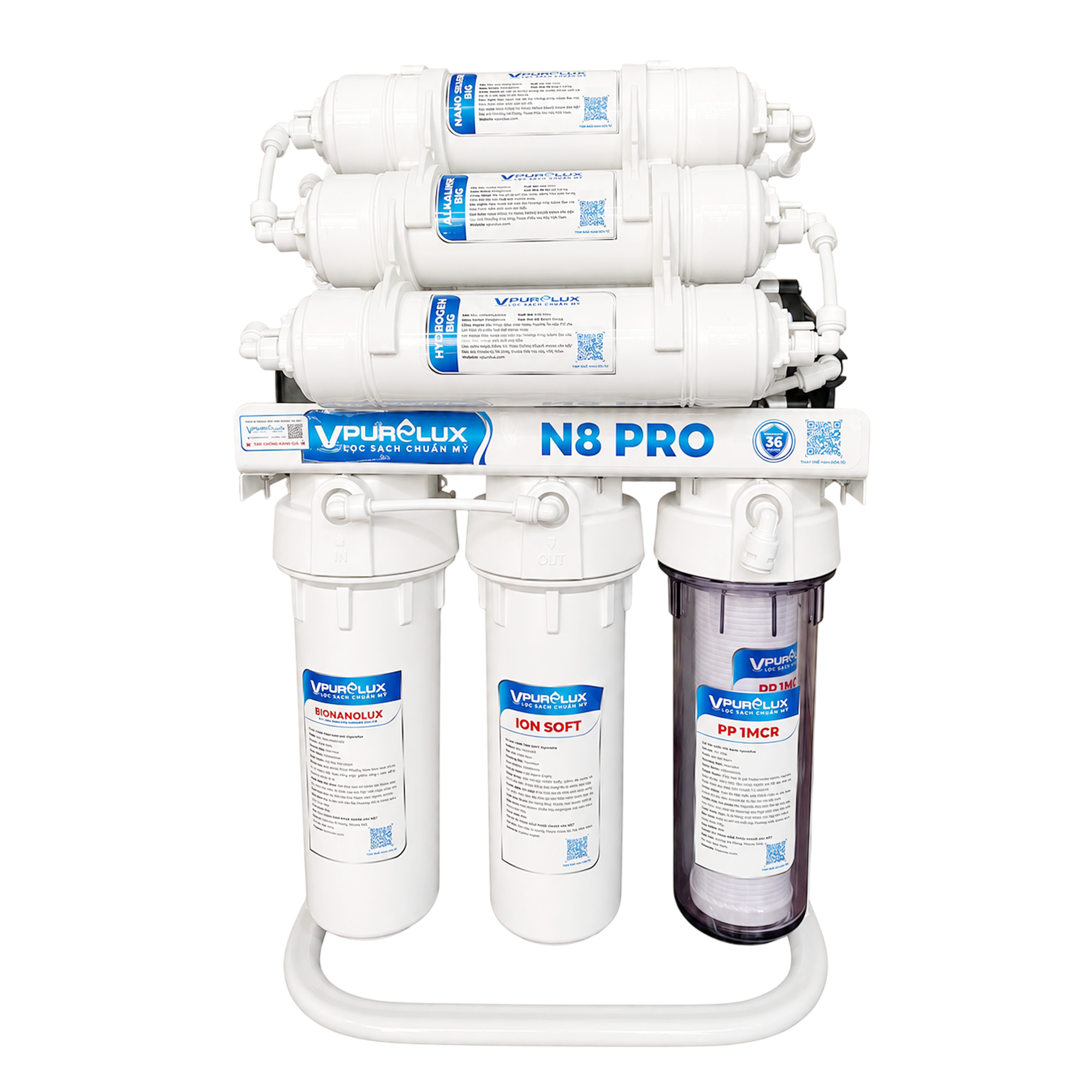 Máy lọc nước Nano N8 Pro Vpurelux