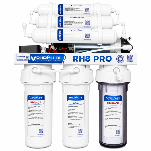 Máy lọc nước RO RH8 Pro Vpurelux