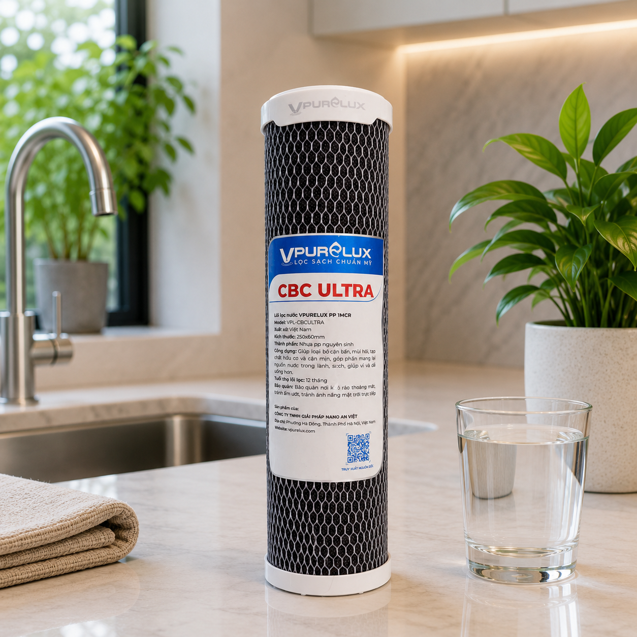 Lõi lọc nước CBC Ultra Vpurelux - Ảnh 2