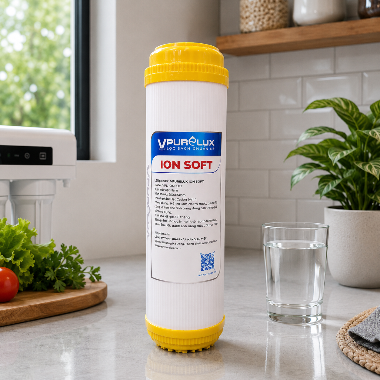 Lõi lọc nước Ion Soft Vpurelux - Ảnh 2