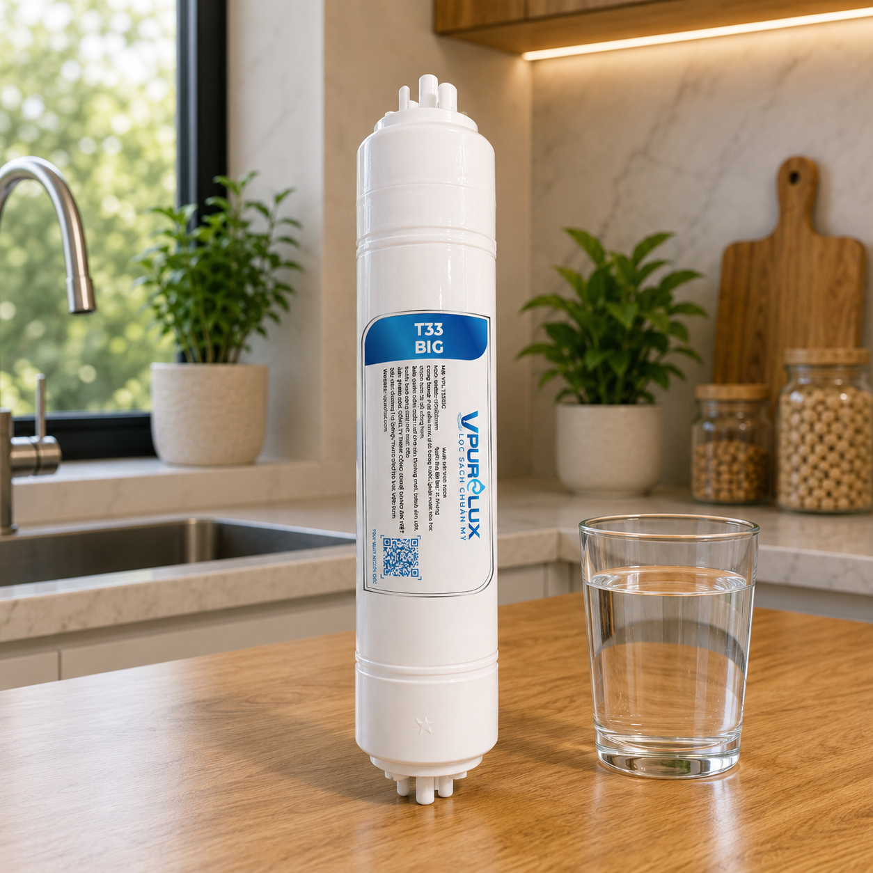 Lõi lọc nước T33 Big Vpurelux - Ảnh 2
