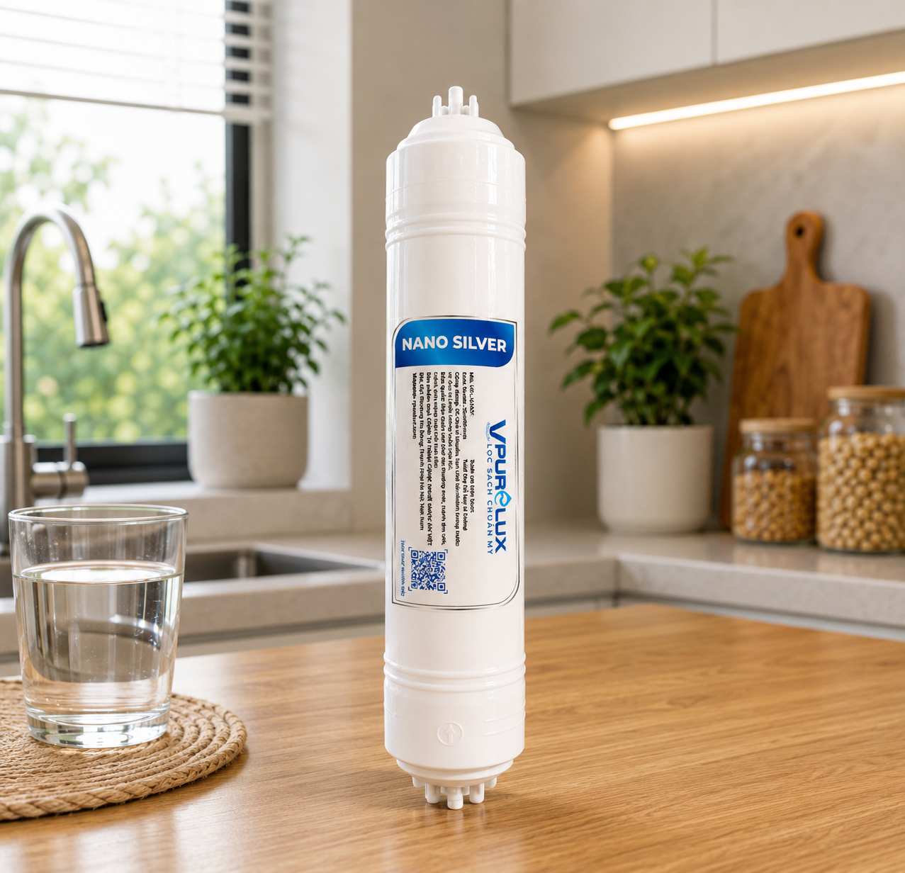 Lõi lọc nước Nano Silver Vpurelux - Ảnh 2